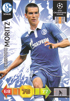 Christoph Moritz Schalke 04 2010/11 Panini Adrenalyn XL CL #287